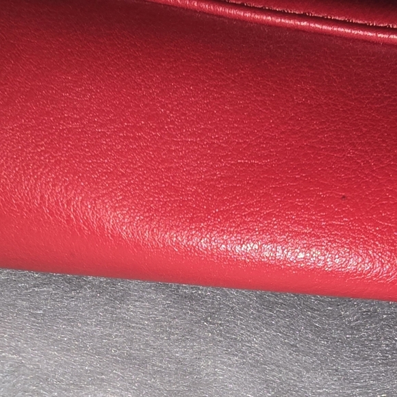 Coach Bette Mini Red Leather Shoulder Bag - Picture 9 of 12